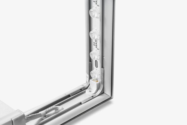 LED-ljuslådor - Ljuslådor på fötter - LEDFrame Quick - AdExpo