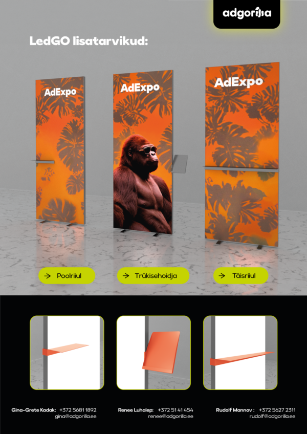 Hyra - LEDGO 100x245 - AdExpo